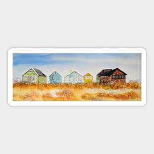 Beach Huts - Mudeford Spit Sticker